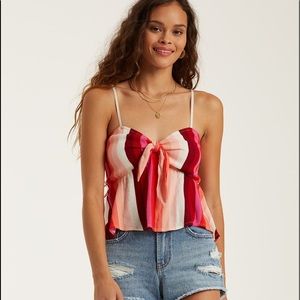 Billabong Hugs & Kisses Tank Top Sz L